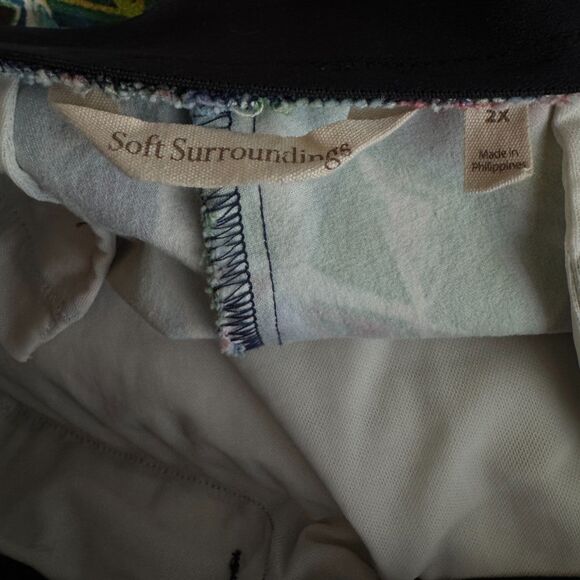 Soft Surroundings Superla Stretch Crop Pant Women's Plus Size 2X - Picture 4 of 6